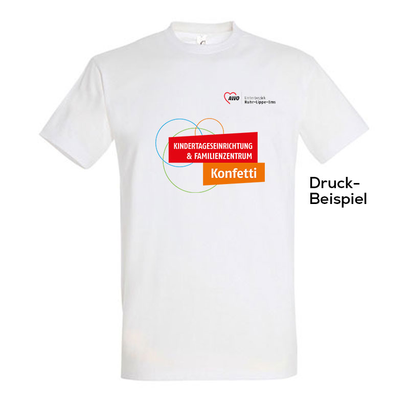Herren Basic T-Shirt KiTa | AWO Ruhr-Lippe-Ems – Bild 2